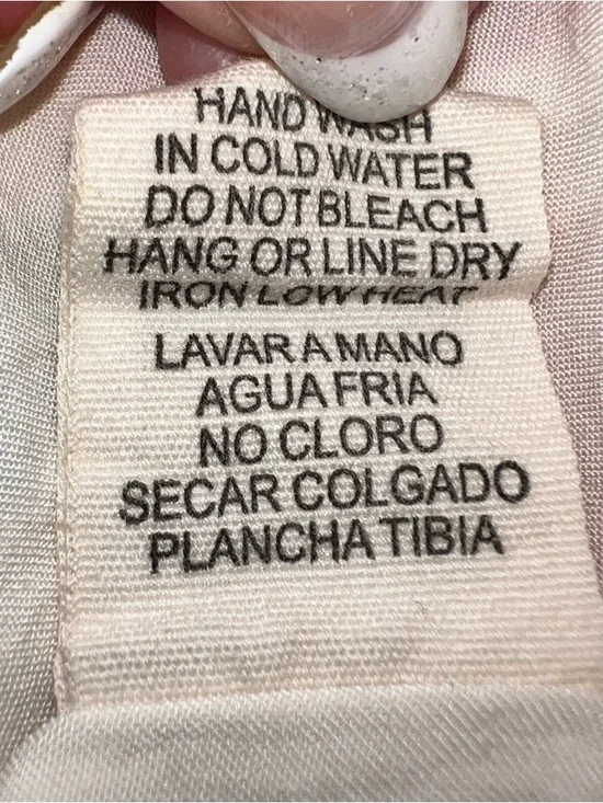 Illa Illa Tropical Leaf Print Spaghetti Strap Mini Sundress Sz S - Picture 8 of 13